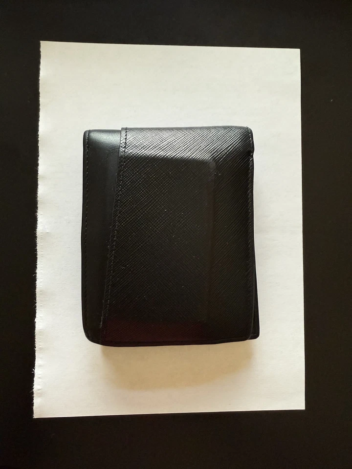 Cartera Mont Blanc para hombre, negra MB198315 Foto 2 de 4