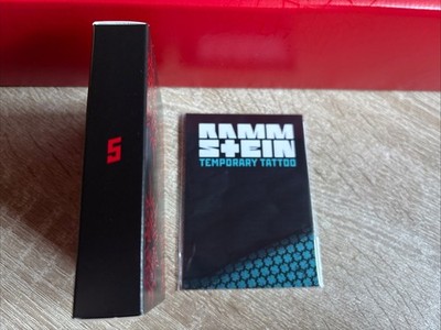 Rammstein Temporäre Tattoos  3 Stück  Adventskalender 2025 Tor5