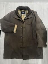 Burberry London Trench Cappotto Uomo Vintage, Uomo Taglia XXL In Marrone