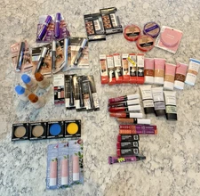 CoverGirl Makeup Lot 53 Pieces Mascara, Foundation, Primer, Concealer, Lip Color
