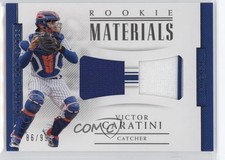 2018 Panini National Treasures Rookie Materials Dual /99 Victor Caratini 6fs