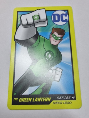 DC Series 4 Super Hero Arcade Card, Coin/Card Pusher: The Green Lantern #007