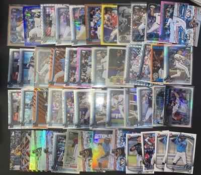  Topps Bowman Marlins 500+ Card Rookie RC Parallel Insert Lot Norby Gus Conine
