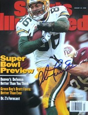 Antonio Freeman Green Bay Packers Autographed Sports Illustrated 1/19/98 No