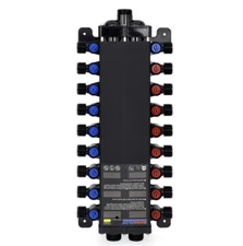 18-Port, ManaBloc Manifold, (8) Hot, (10) Cold
