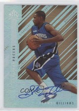 2006-07 Upper Deck Reflections Signature Copper 16/20 Shawne Williams Auto 0c2