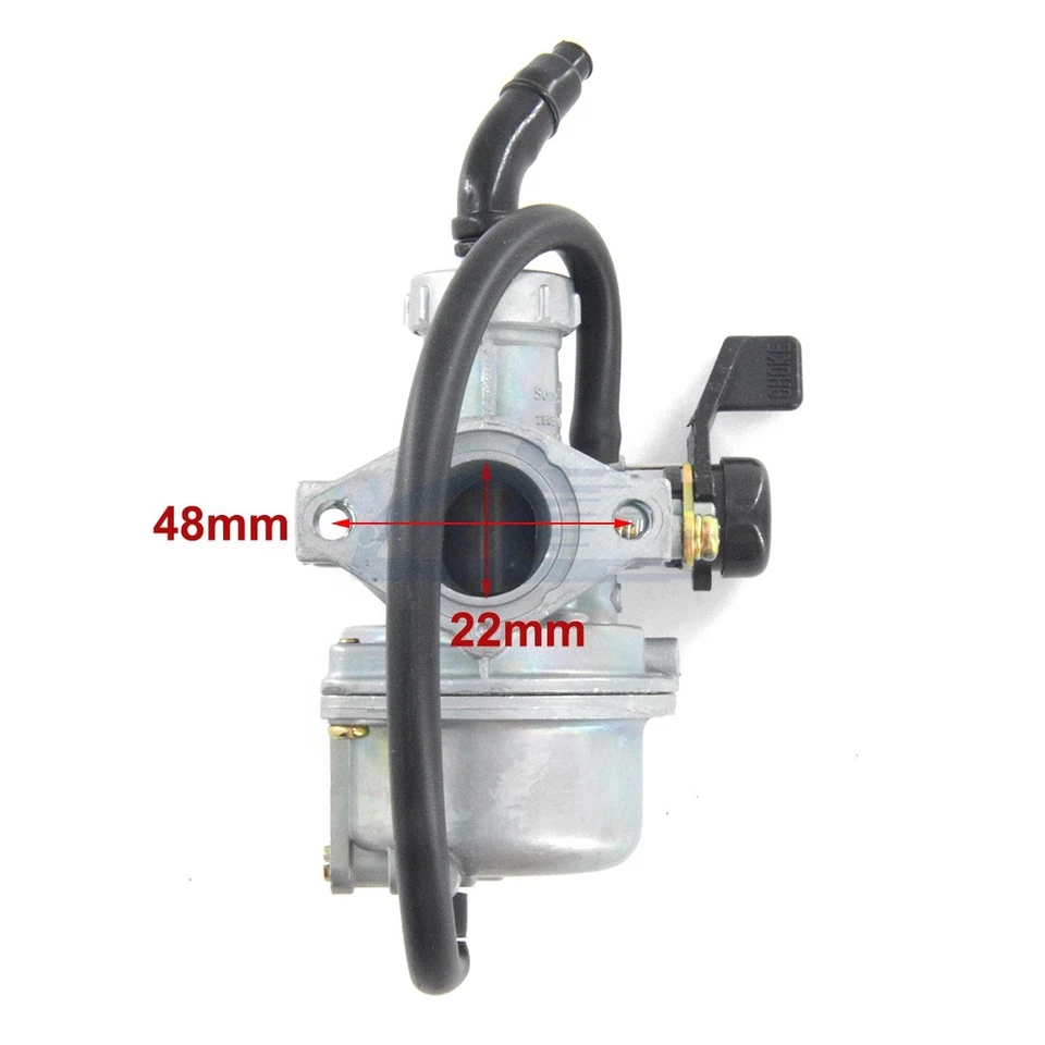 Juego de carburador y filtro de aire para Honda CRF70 XR70 CRF70F XR70R Carb (montaje de 48 mm) Foto 2 de 4