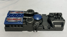 2002 Mattel Hot Wheels Y3105 Booster Car Launcher Gray  Blue Works SEE VIDEO 