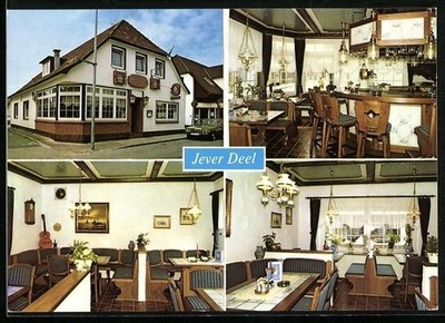 Büsum, Guest House Jever Deel, owner Emil Hauschild, Hafenstraße 8, postcard 