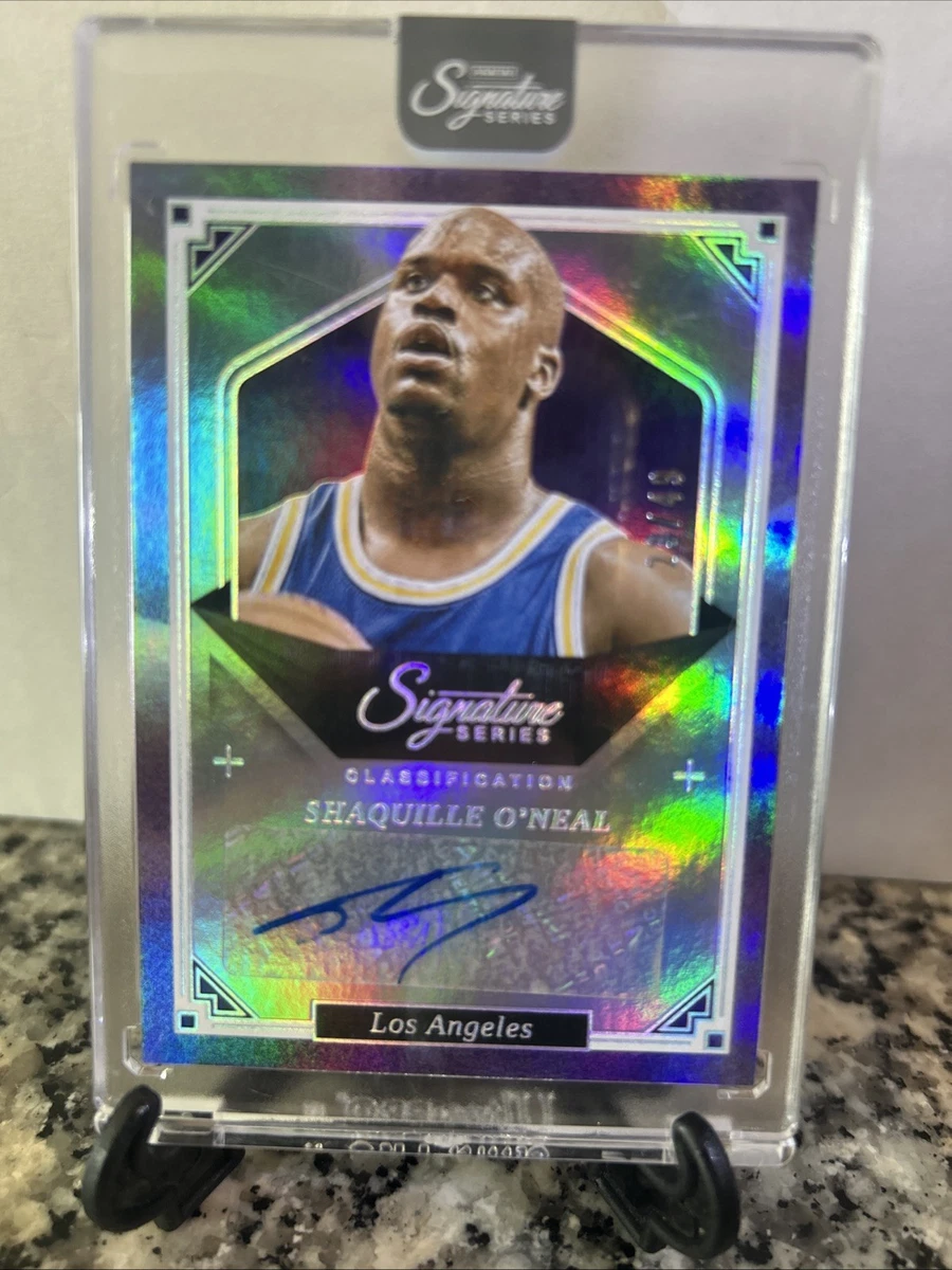 Panini Shaquille O'Neal Basketball Autographed Sports Trading