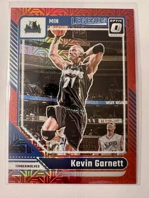 Kevin Garnett 2024-25 Donruss Optic Legends Red Choice Prizm /88 #246 - Bild 1 von 2