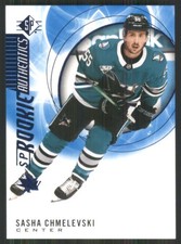 2020-21 SP Blue #113 Sasha Chmelevski San Jose Sharks TW1864