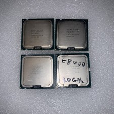 Lot of 4 Intel Core 2 Duo E8400 E8500 3.00GHz 6MB 1333MHz LGA775 CPU Processor