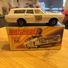 Matchbox Superfast No55 Mercury Police Car with Original Box Lesney