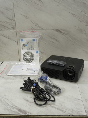 InFocus DLP Projector 1080p 3D 3000 Lumens IN114A 104 Lamp Hours 0 Lamp Resets 