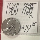 1960 Washington Silver Proof Quarter! ENN Coins