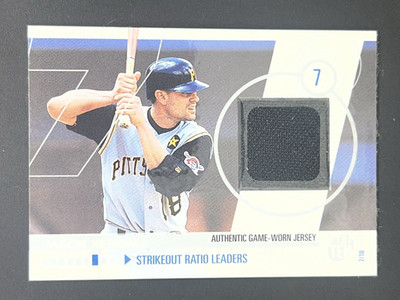 2002 STRIKEOUT RATIO JASON KENDALL #TTR-JK JERSEY CARD