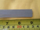 50 STAINLESS STEEL STRAIGHT LURE SHAFT WIRE FORM  0.035 X 9 INCH LONG
