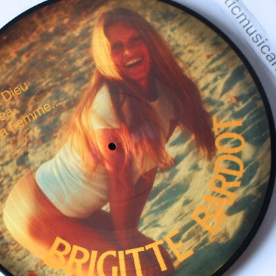 BEAUTIFUL BRIGITTE BARDOT PICTURE DISC VINYL LA FEMME LP DENMARK
