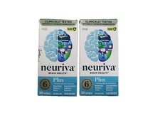 2-Schiff Neuriva Plus Fast-Acting Brain Performance Caps 30 exp 9/26+