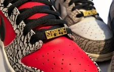 Supreme Gold Lace Locks for Nike SB Dunk / Air Jordan / Air Max 1 etc.