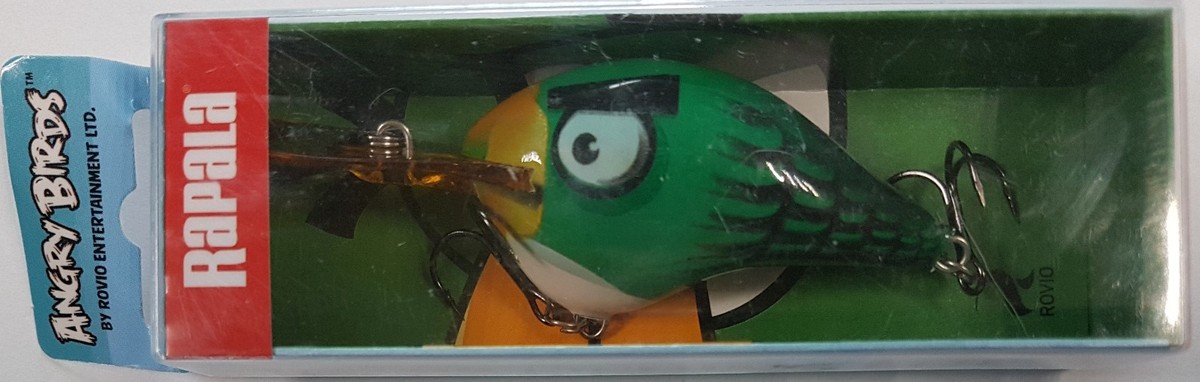 Rapala Angry Birds Green Bird (!!RARE LURE!!) | eBay Rapala Angry Birds Green Bird (!!RARE LURE!!) | eBay