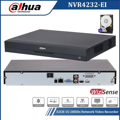 Dahua 32Kanal Netzwerk Video Recorder Smart Playback Camera System NVR4232-EI