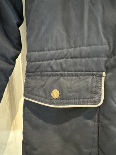 Fat Face ~ Young Crew ~ Zip Navy Coat With Hood Age 6/7 - Picture 4 of 14