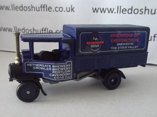 Lledo PV91 Code 3 Foden Steam Wagon, Nethergate/Growler Brewery, Incorrect Print - Picture 3 of 4