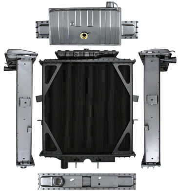 Northern 239310 98+ Peterbilt 357 375 379 3 Row Radiator & Surge