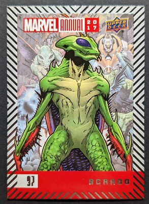 Scragg 2017 Marvel Annual Upper Deck Card #37 (NM)