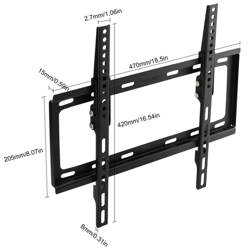 TV Wall Bracket Mount Samsung LG Toshiba Blaupunkt 26 32 37 40 42 43 50 55 inch - Picture 4 of 9