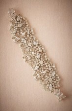 NEW BHLDN A.B. ELLIE ANDREINA BRACELET - CRYSTAL PEARLS WEDDING