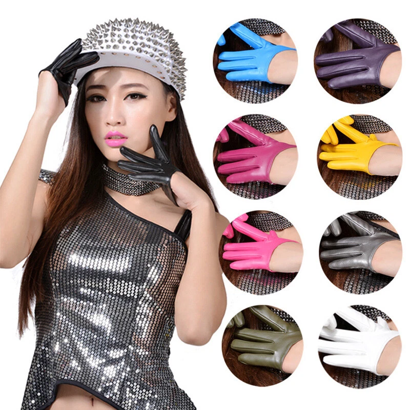 Five finger 2024 half palm gloves