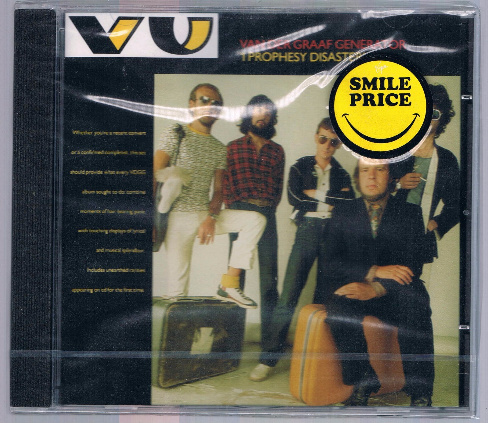 VAN DER GRAAF GENERATOR I PROPHESY DISASTER  CD SIGILLATO!!!