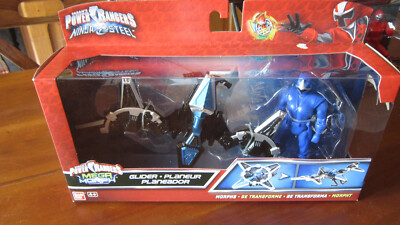 POWER RANGERS LIGHTNING Collection In Space bleu Ranger & Galaxy Glider