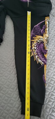 Skoot Apparel Handmedowns Twin Dragon Hoodie Size Large