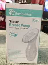 Bumblebee Silicone Breast Pump And Stopper With Bag 90ml NEW