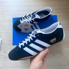 adidas TOKYO Womens Suede Sneakers Black Gum   Multiple Sizes  Expedited