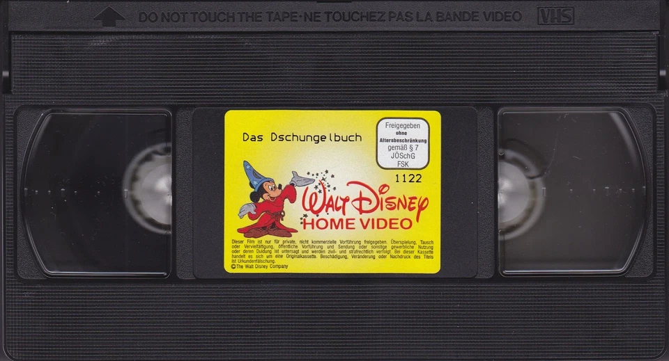 Walt Disney - Das Dschungelbuch (VHS) - Bild 2 von 2