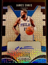 JAMES ENNIS 19-20 PANINI PRIZM MOJO AUTOGRAPH AUTO - 09/25 - FREE S/H