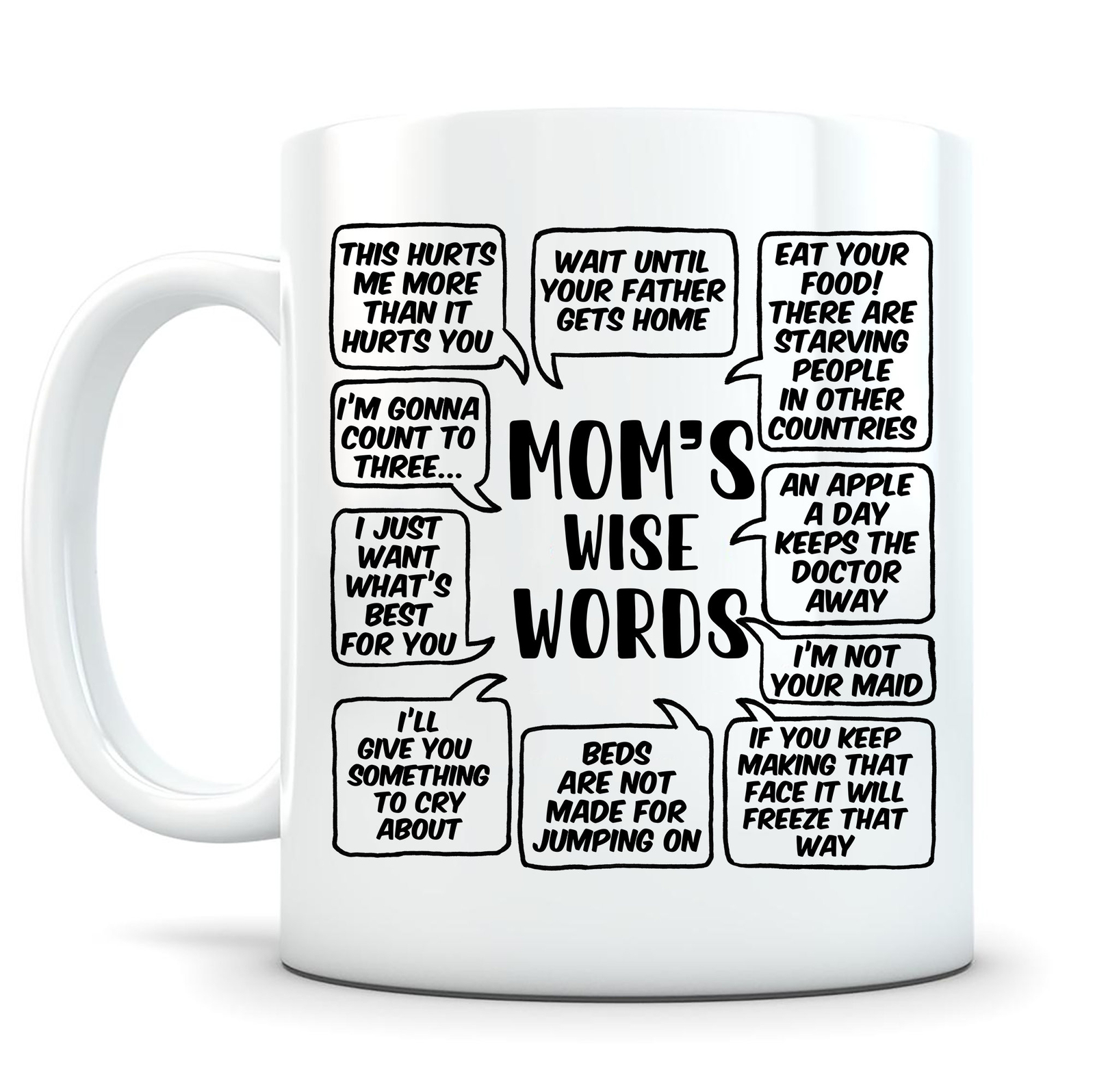 Funny Best Mom Gift – Cute Mother's Day Coffee Mug For Her  