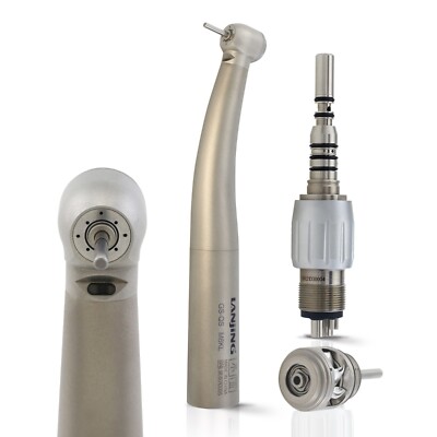 LANJING Dental High Speed Fiber Optic Handpiece KaVo MULTIflex Coupler LED 4Hole