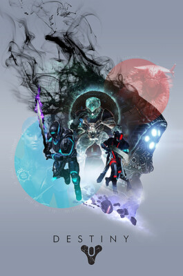 Destiny The Collection PS4 XBOX ONE Premium POSTER MADE IN USA - EXT617