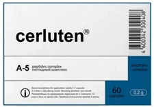A-5 Cerluten Original Natural Khavinson Brain Peptide Bioregulator 60 capsules