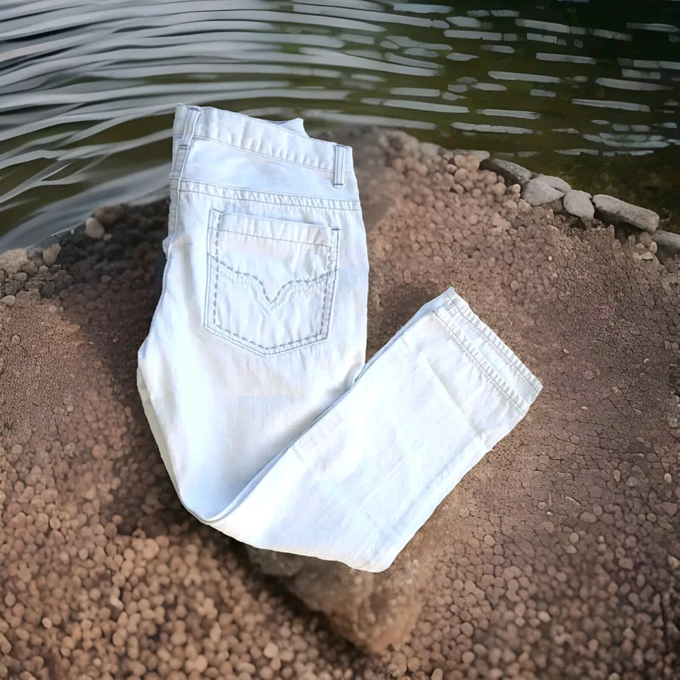 INC International Concepts Men's White Jeans .size 34X 30 .new Without Tag - Image 4 of 4