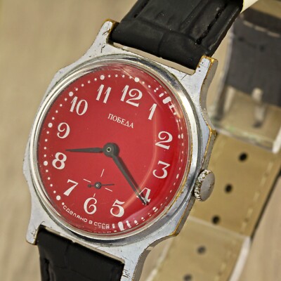 Pobeda ZIM 2602 vintage USSR Soviet legendary mechanical