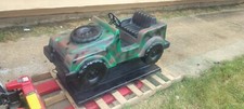 Vintage Coin Operated Military Jeep