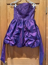 Jessica McClintock Gunne Sax purple prom dress Size 5
