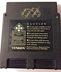 Nintendo NES Super Sprint Video Game 